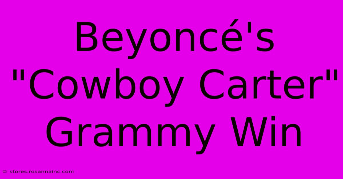 Beyoncé's 