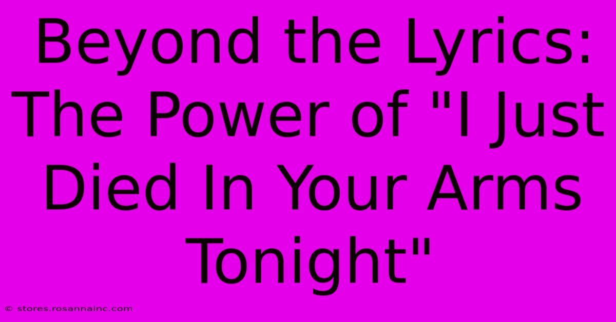 Beyond The Lyrics: The Power Of 