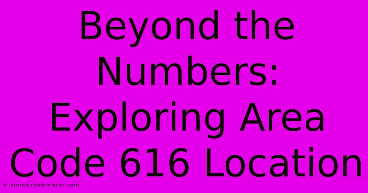 Beyond The Numbers: Exploring Area Code 616 Location