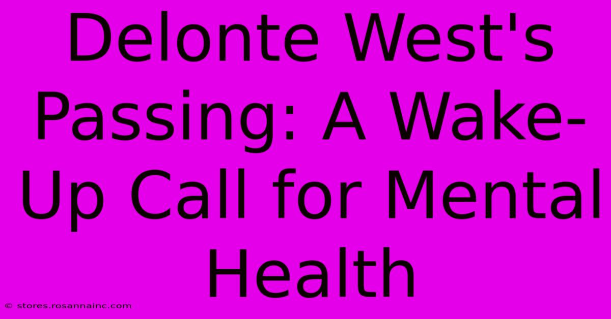 Delonte West's Passing: A Wake-Up Call For Mental Health