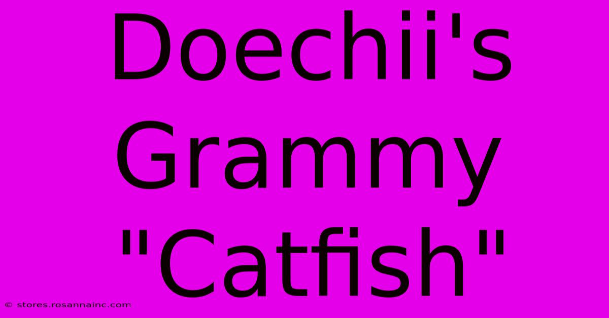 Doechii's Grammy 