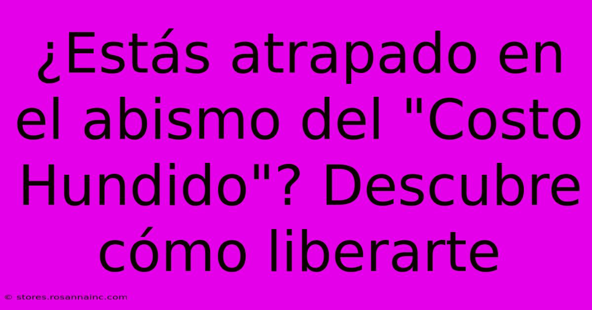 ¿Estás Atrapado En El Abismo Del 