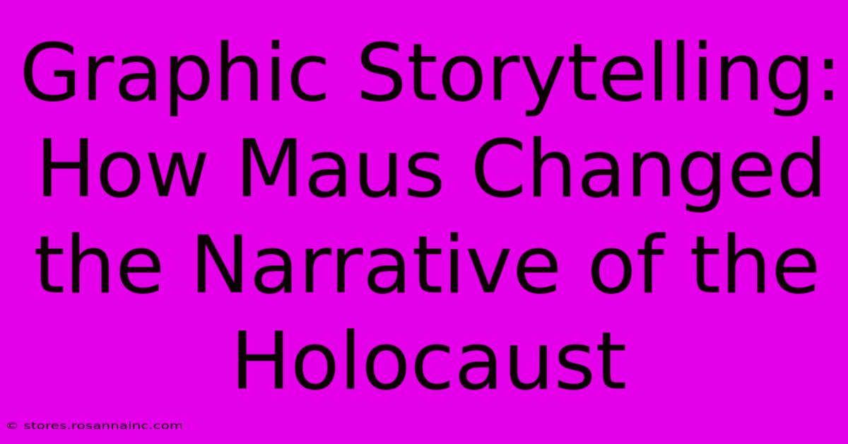 Graphic Storytelling: How Maus Changed The Narrative Of The Holocaust