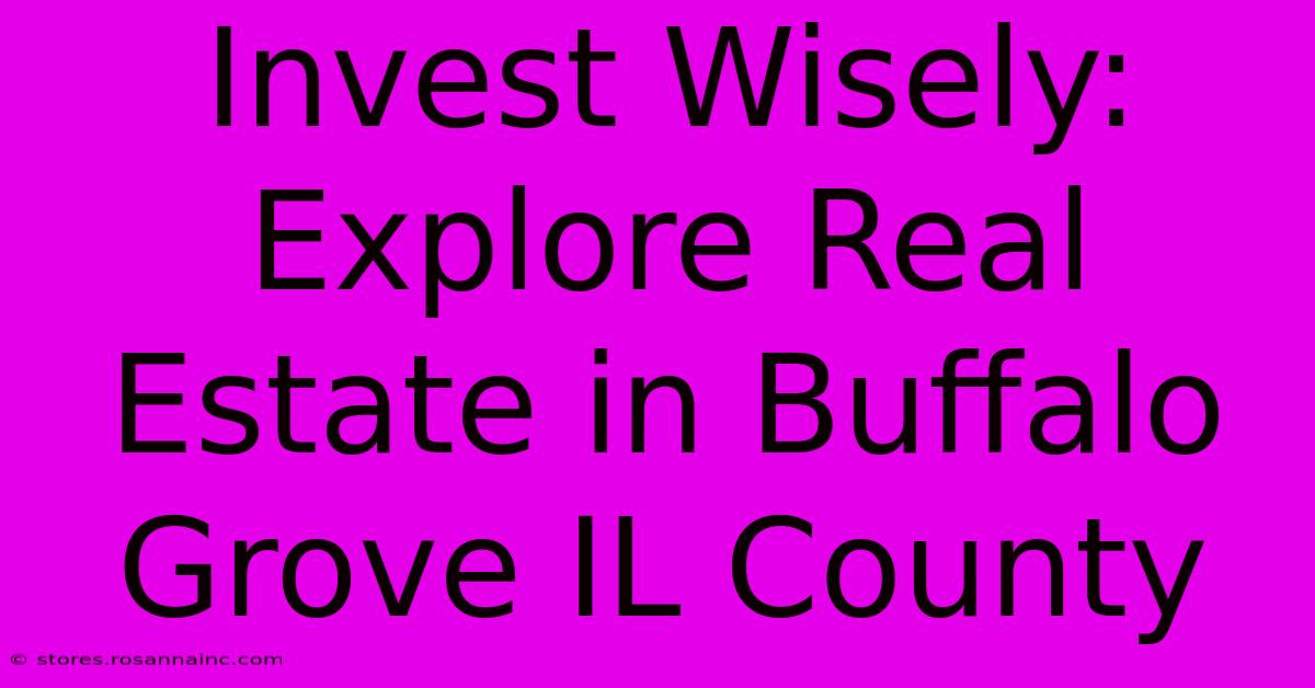 Invest Wisely: Explore Real Estate In Buffalo Grove IL County