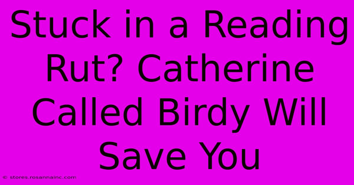 Stuck In A Reading Rut? Catherine Called Birdy Will Save You